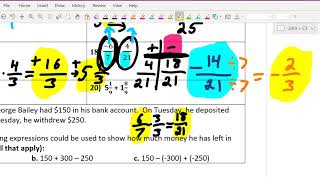 Math 7  M1 Topic 2 Review Part 2