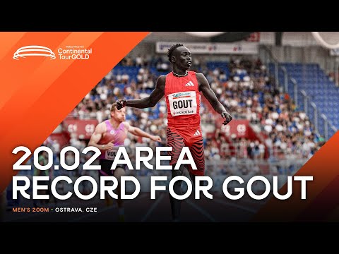 Gout Gout storms to 20.02 area record in 200m 🔥 | Continental Tour Gold 2025