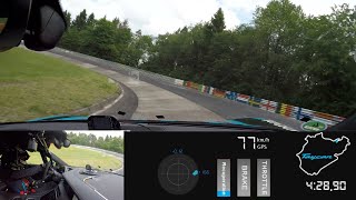 Onboard lap - Porsche Taycan Sets a Nürburgring lap record