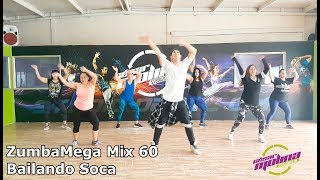 Bailando Soca ZUMBA Mega Mix 60  coreografia Cesar Molina