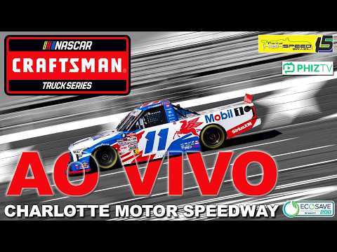 🔴 NASCAR CRAFTSMAN TRUCK SERIES | Ecosave 200 | Charlotte Motor Speedway