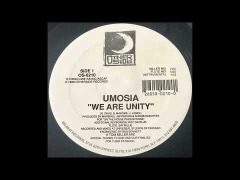 Umosia - We Are Unity (Marshall Jefferson) 1990
