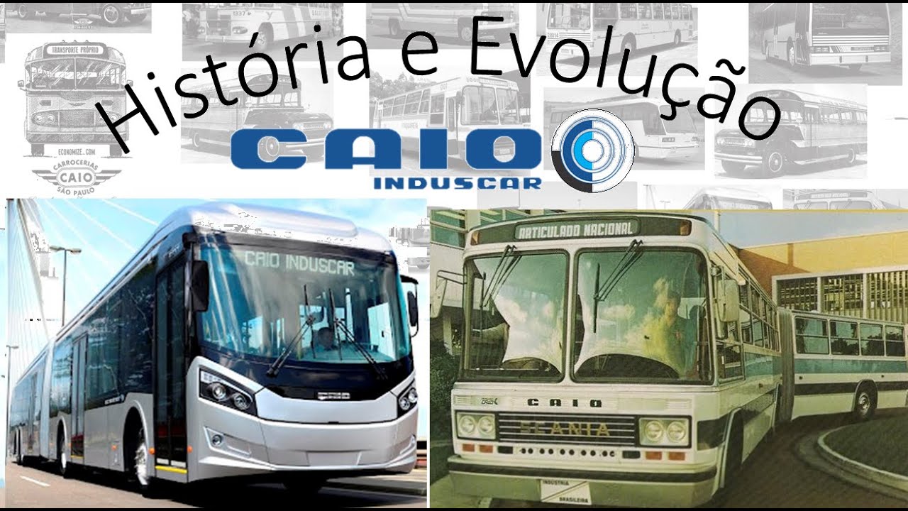 CAIO Induscar - História e Evolução Completa
