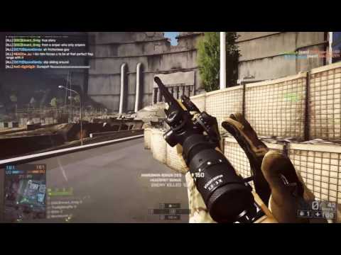 Battlefield 4: L115 Aggressive Sniper 70-10 TDM Round