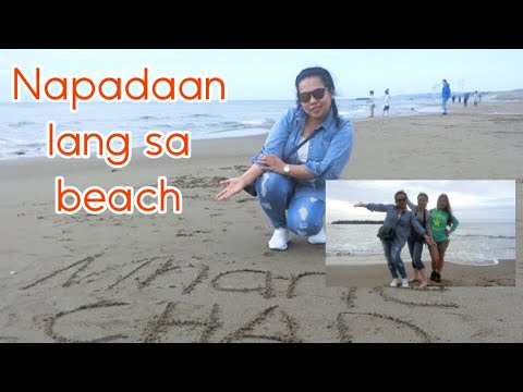 Napadaan lang sa beach