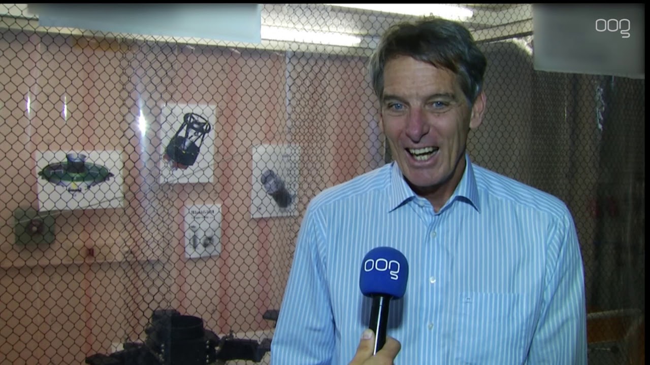 Reportage van een telescooptest door OOG tv