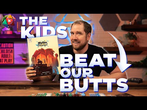 The Kids DESTROYED Us | Mythic Mischief Board game Review