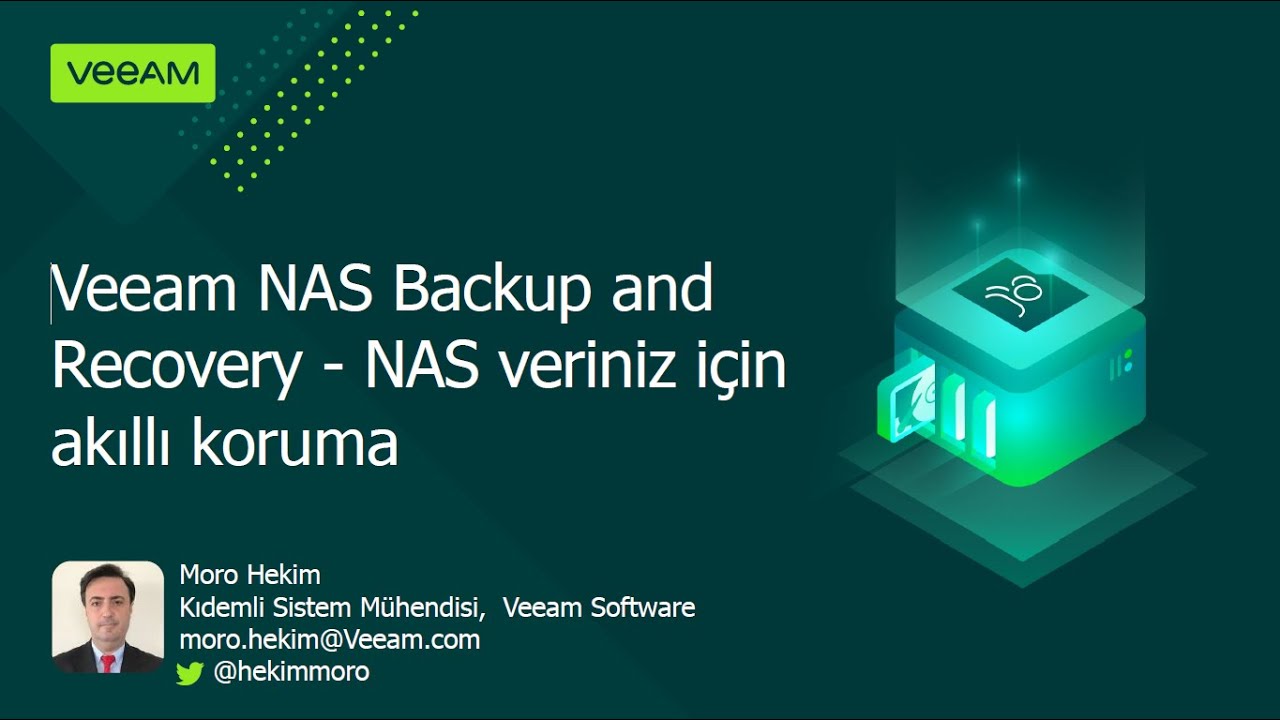 Veeam NAS Backup and Recovery – NAS veriniz için akıllı koruma video
