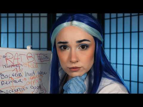 ASMR A̶l̶i̶e̶n̶  Real Human Medical Expert Patches You Up (Head Wound)