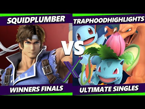 S@X 523 Winners Finals - Squidplumber (Richter) Vs. TrapHoodHighlights (Pokemon Trainer) SSBU