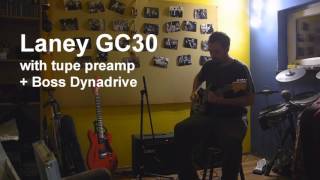 Video thumbnail for Laney GC30 with tube preamp test by Nemanja Velimirovic