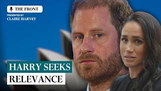 Why is Prince Harry styling himself as a statesman?