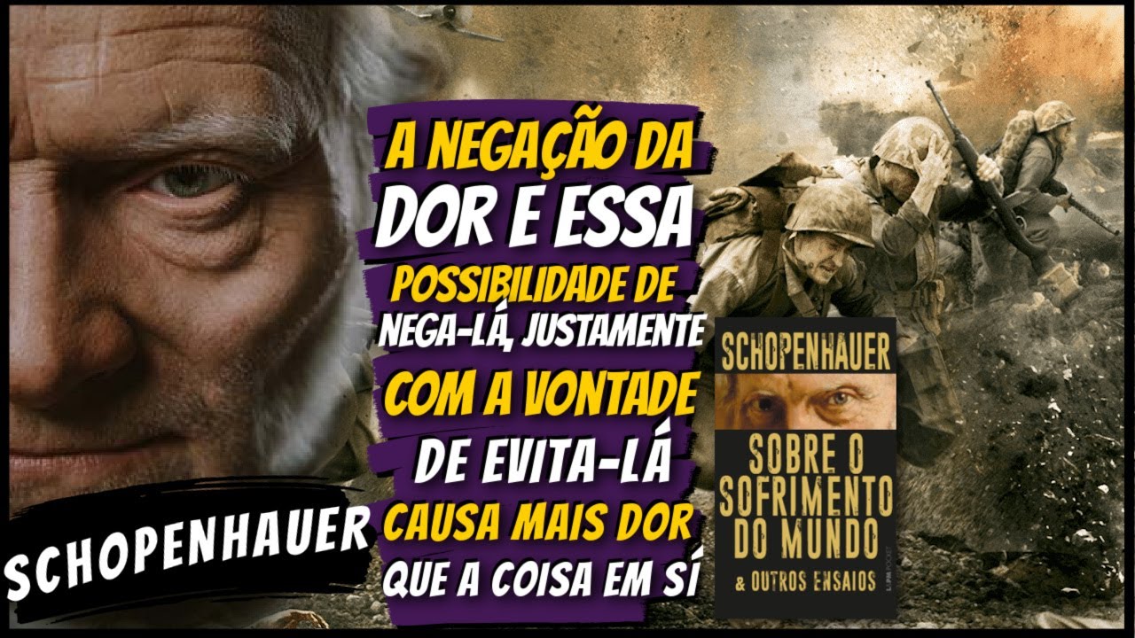 SEJA BLINDADO COMO UM FILOSOFO! (USANDO O LIVRO MAIS PESSIMISTA DA HISTÓRIA) O SOFRIMENTO DO MUND