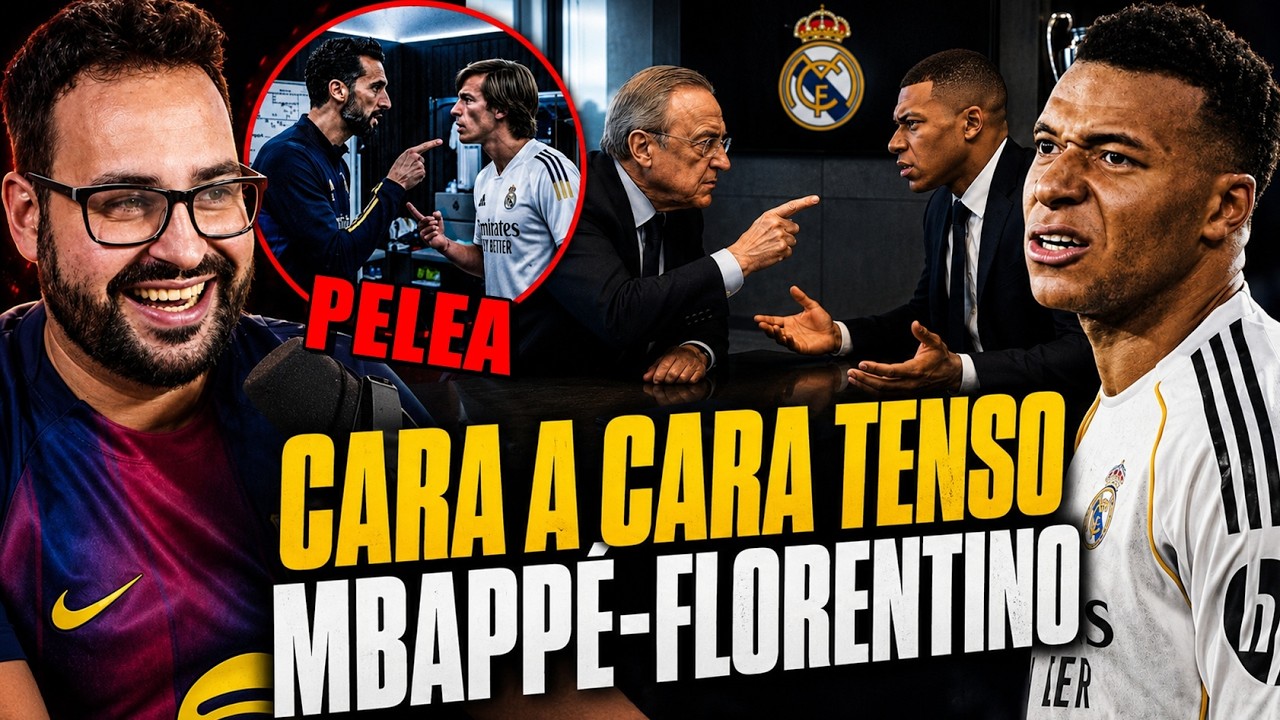 🚨REUNIÓN FLORENTINO-MBAPPÉ ¡MÁXIMA TENSIÓN! - OTRO LÍO ARBELOA con CARRERAS ¡SIGUE el SHOW!