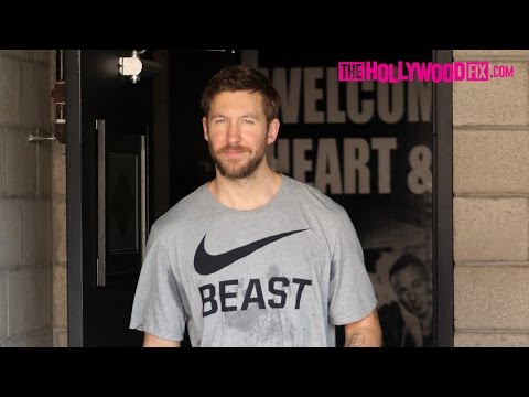 Calvin Harris Is Asked How He Feels About Drake & Taylor Swift Dating 11.16.16