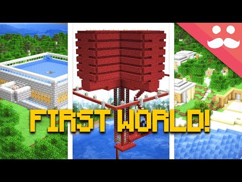 I Found my FIRST MINECRAFT LET'S PLAY WORLD!