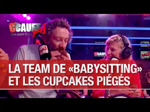 L'équipe de "Babysitting" mange des Cupcakes piégés - C'Cauet sur NRJ