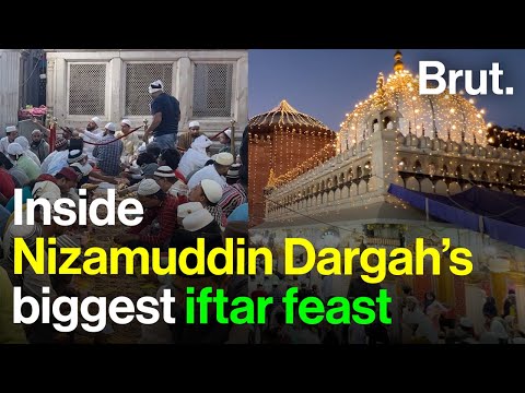 Inside Nizamuddin Dargah’s biggest iftar feast