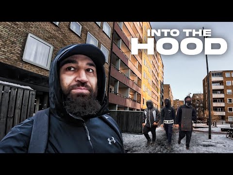Inside “Europe’s GUN CRIME Capital”  - A Walk-through Rosengard, Sweden 🇸🇪 - Into the Hood