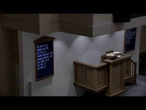 Weekdienst | Wo 06-09-2023 9:30 | Psalm 45 vers 14 t/m 16 | Ds. L.W.Ch. Ruijgrok