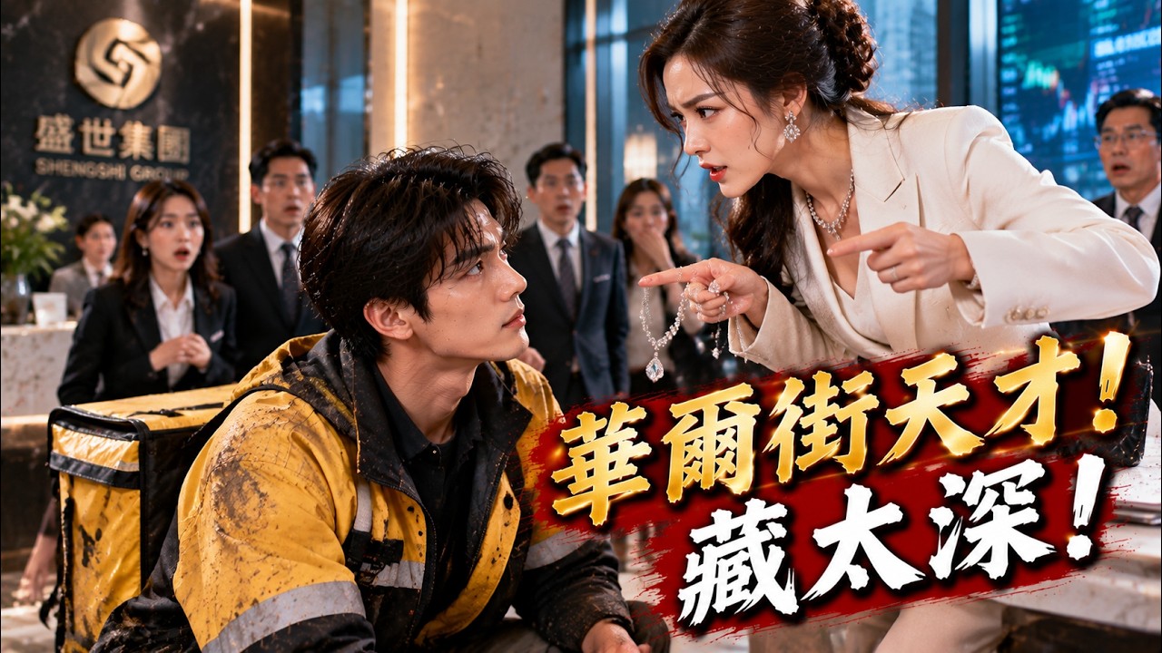 女總裁冤枉外賣員偷項鍊，還害他丟了工作！誰知他竟是隱藏的金融大佬，公司被奪權時還得求他出手！#?