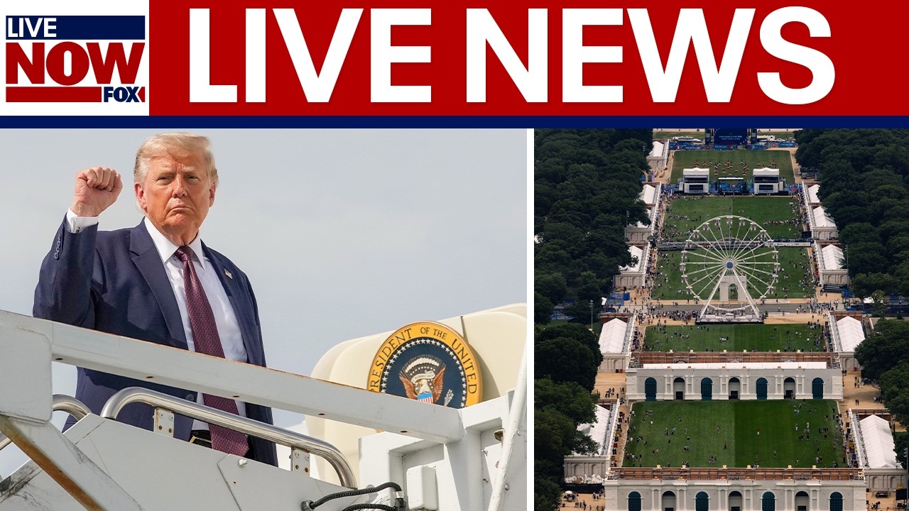LIVE NEWS: Trump America 250 remarks, Vance in Virginia Beach, US-Iran war, East Coast heat & more