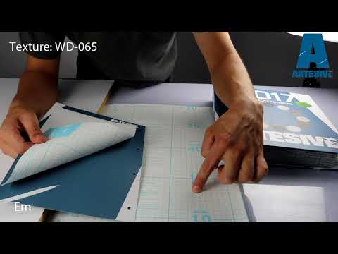 Artesive WD-065 White Wood - Texture Model of Self-adhesive Film