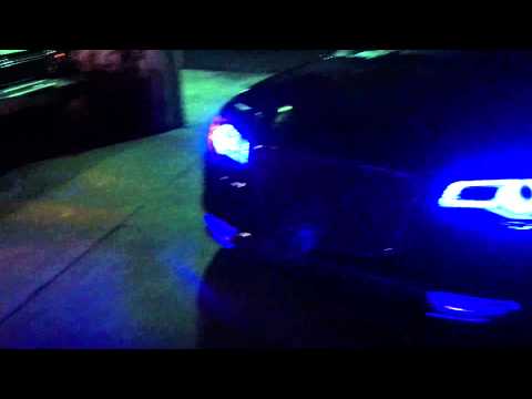 2011 Chrysler 300c with 2016 bumper and custom halos