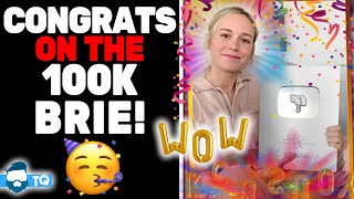 Brie Larson Hits AWFUL Youtube Milestone! (That NOBODY Wants)