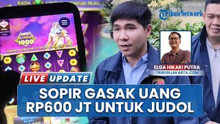 Rp600 Juta Milik Majikan Raib! Sopir di Jakbar Nekat Gelapkan Uang Demi Judi Online