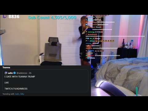 Silky Finds Out He is #1 Trending Worldwide (GETS STURDY)