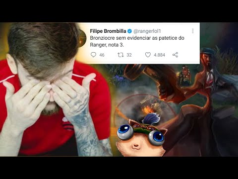 RANGER REAGINDO AO UDYR NO CBLOL E TELEP INVERTIDO DO ROBO - CBLOL DA ZUEIRA | BRONZIOCRE