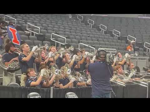 University of Illinois Pep Band plays their pep song "Oskee-Wow-Wow"