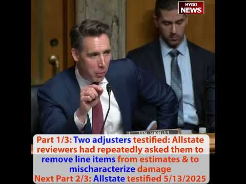 Adjusters Under Oath: Allstate Reviewers 'Repeatedly Asked Us to Remove Line Items, Alter Findings, Delete Material'; Offered Ms. Miguel $40K for $497K Damage; Retaliation for Testifying