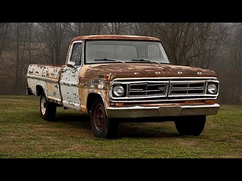 1972 F250 | Abandoned Farm Truck | No Commentary
