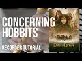 How to play Concerning Hobbits (Lord of the Rings) by Howard Shore on Recorder (Tutorial)