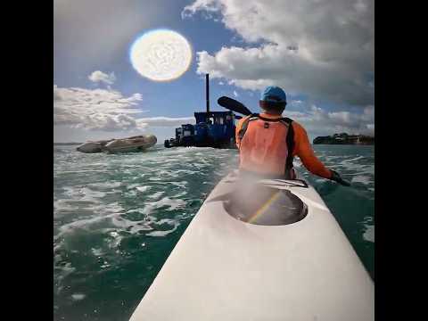 Some little help #surfski #kayak #kayakinglife #newzealand