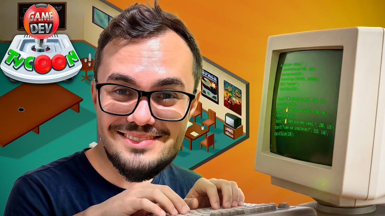 VIREI DESENVOLVEDOR DE JOGO - Game Dev Tycoon