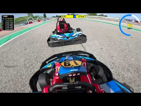 Misanino Kart Sprint Cup 2025 - 2a prova HEAT 1A - Scontro fratricida! 😱 #kart #karting #gokart