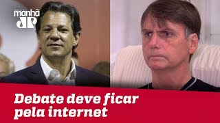 Debate entre presidenciáveis deve ficar pela internet