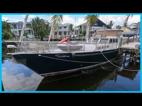 94. This 65' STEEL EXPEDITION SHIP is ASTONISHING [Full Tour] Learning the Lines