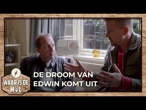 Edwin Evers op bezoek bij huis John Lennon! | Waar is de Mol?
