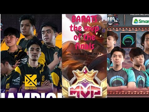 MPL PH S6 Grandfinal highlights-Bren Esport vs Smart Omega| Barats dominate the series.