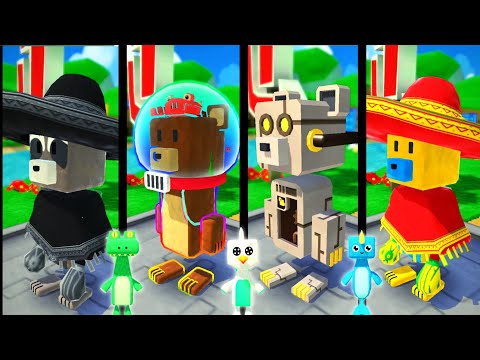 All Removed Skins & Outfits in Multiplayer Update Super Bear Adventure Gameplay Walkthrough 