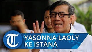 Yasonna Laoly Datang ke Istana Presiden, Jadi Menkumham Lagi?