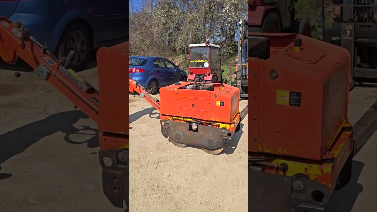 Vibromax W62 padkahenger – kompakt, megbízható úthenger