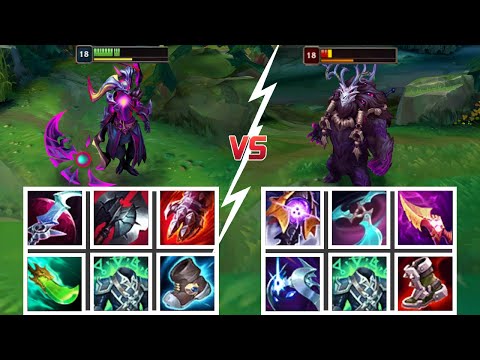 KAYN (RHAAST) vs VOLIBEAR FULL BUILD FIGHT