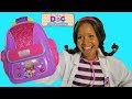 Doc McStuffins First Responders Backpack Unboxing Disney Toy Review Konas2002