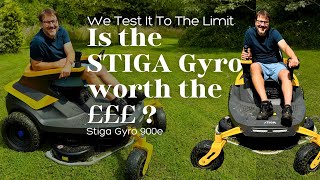 Forget the Steering Wheel! Stiga Gyro 900e Zero-Turn, Zero Emissions Review