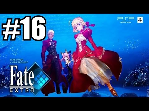Fate Extra Gameplay Walkthrough Part 16 (Caster) -Moving on-